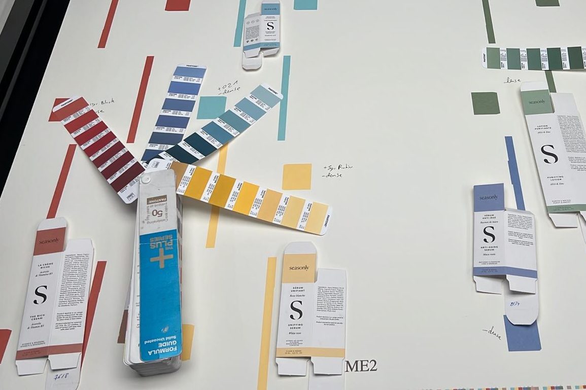 pantone comelli factory impression offset Packaging Print Made in France Paris